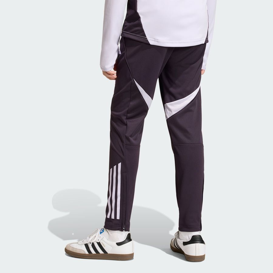 Manchester United Training Trousers Tiro 25 - Aurora Black/Purple Tint Kids-SoccerKits Hub | Buy Soccer Jerseys Online